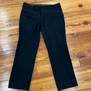 Banana Republic size 10 black Sloan pants